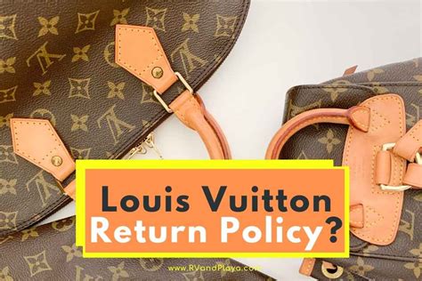 louis vuitton return policy 2021|Louis Vuitton return policy printable.